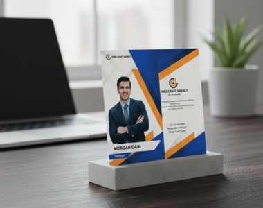 PixelCraft corporate identity business card and stationery design with modern geometric branding by Sawaira Asghar